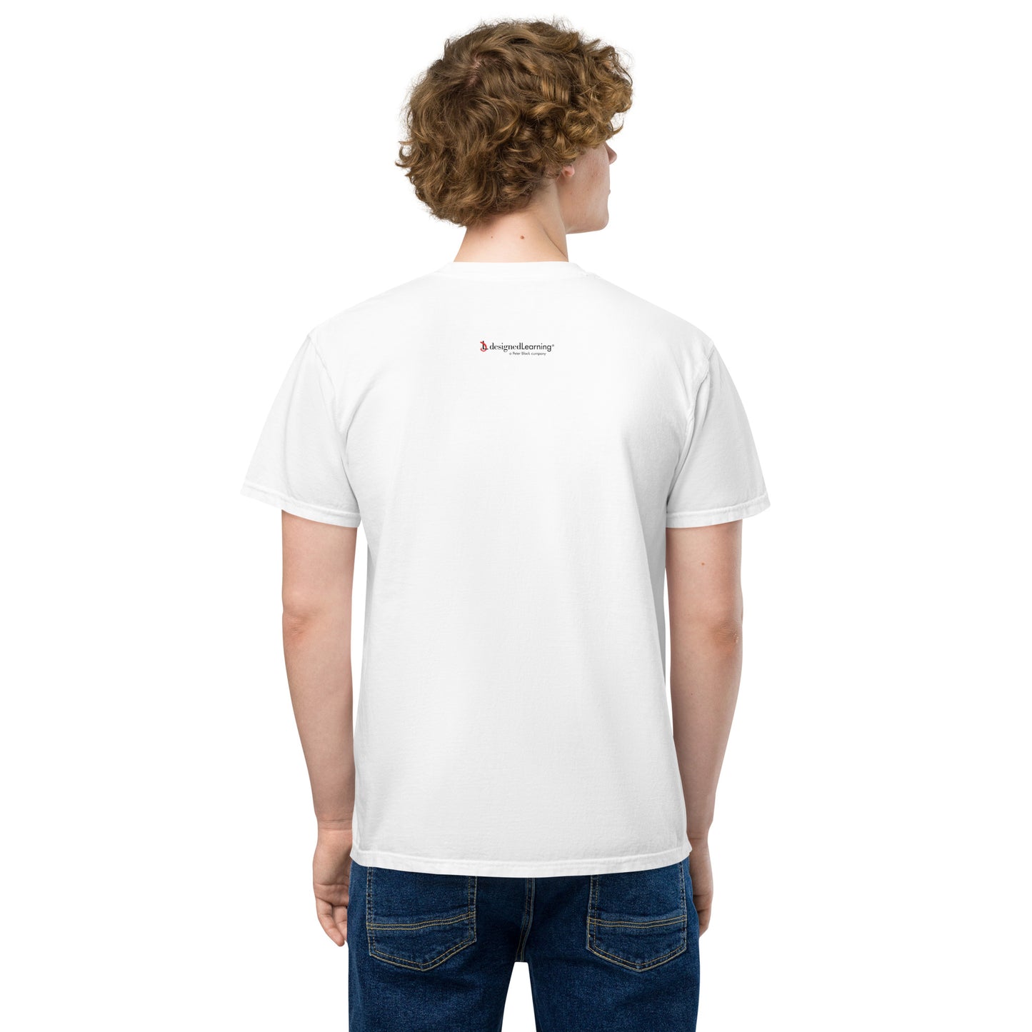 Unisex garment-dyed pocket t-shirt